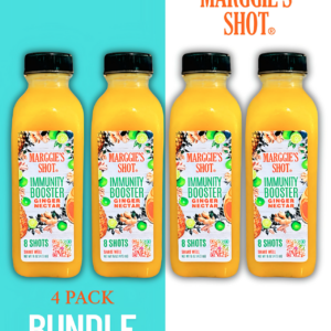 Ginger Shot – Immunity Booster 4 Pack 16 oz Bottles
